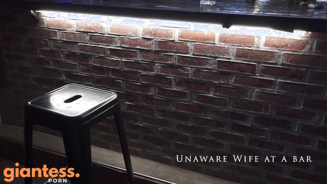 Giantess Ave – Unaware Wife At A Bar