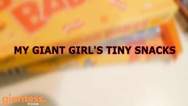 GTS Brand – My Giant Girl’s Tiny Snacks!