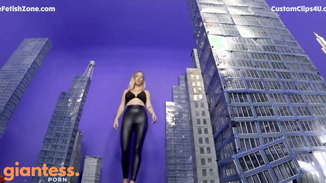 SizeFetishZone – Zoey Bigger is Better Shiny Pants edition