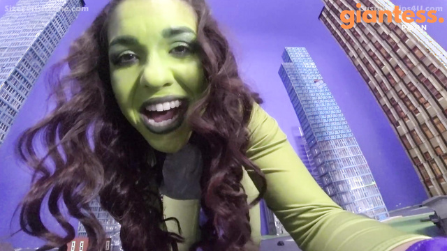 SizeFetishZone / She Hulk Bigger is Better