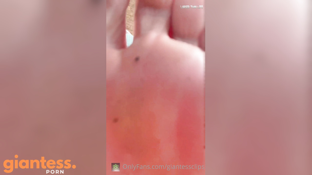 Larger Than Life – Worshipping Giantess Charlies Feet
