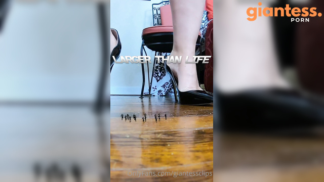 Larger Than Life – Tiny Panty Perv Becomes Giantess Fuck Toy starring  Straw