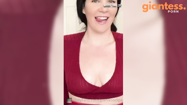 Larger Than Life – Giantess Step Sis Puts You in Your Place