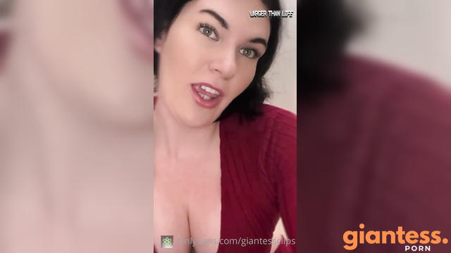 Larger Than Life – Giantess Step Sis Puts You in Your Place