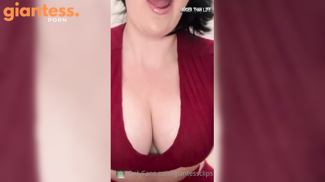 Larger Than Life – Giantess Step Sis Puts You in Your Place