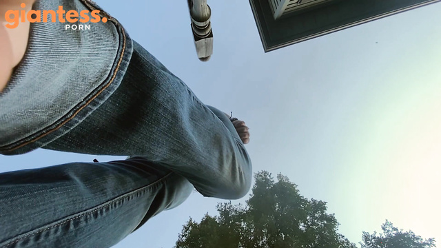 Canadian Giantess - My Brothers School Project Part One