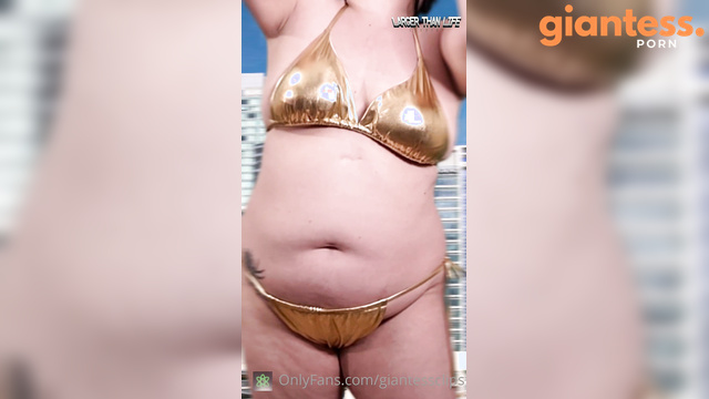 Larger Than Life – College Slut Wants Giantess Growth