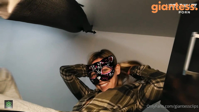 Larger Than Life – Horny Giantess Swallows Your Cumshot and You