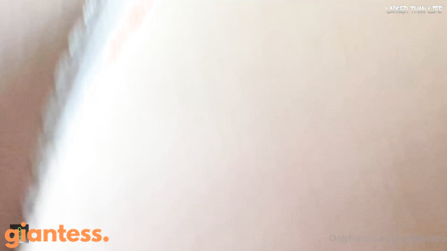 Larger Than Life – Worshipping Giantess Cays Ass starring Cay