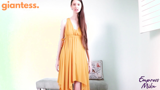 Empress Mika – Tiny Sweat Slave For Giantess