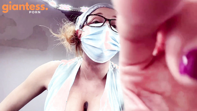 Evil Giantess Shrinking