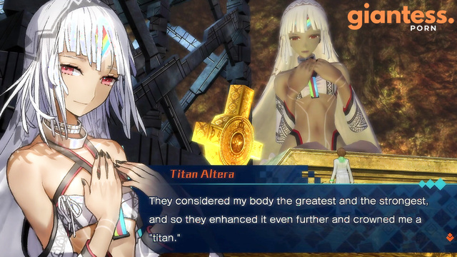 Titan Altera Story - Fate/EXTELLA - PART 2 巨神アルテラ / フェイト/エクステラ Giantess 巨大娘 / 女巨人