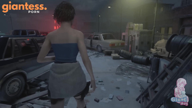 Resident Evil 3 Jill Valentine [巨大娘] Slow Growth to Giantess