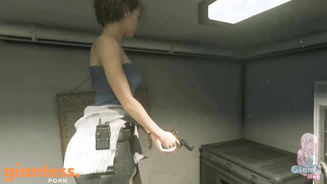 Resident Evil 3 Jill Valentine [巨大娘] Slow Growth to Giantess