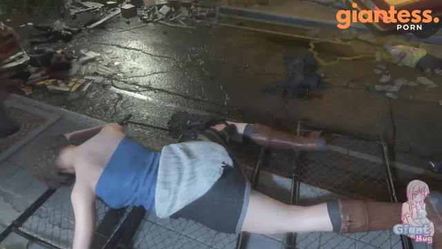 Resident Evil 3 Jill Valentine [巨大娘] Slow Growth to Giantess