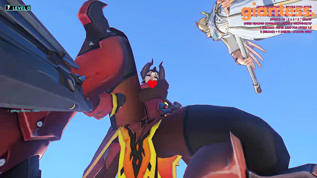 Giantess Growth Overwatch Server #3 The Secret Giantess Hangout