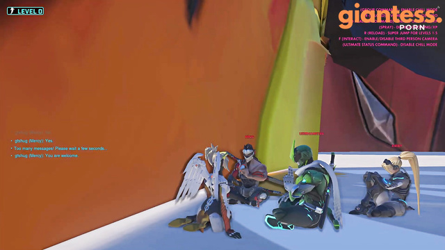 Giantess Growth Overwatch Server #3 The Secret Giantess Hangout