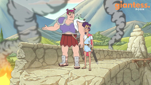 【Giantess Growth 巨大娘 女巨人】Giant Deliria - Krapopolis S1E18 (4K Remaster)