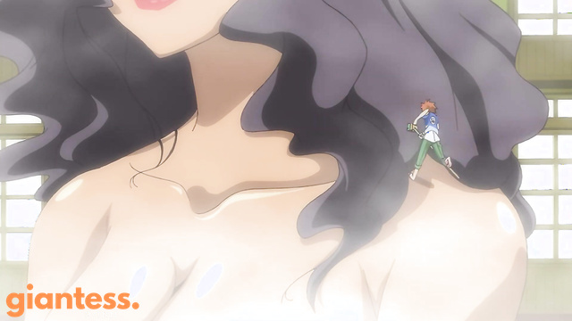【Giantess 巨大娘 / 女巨人】To Love-Ru E21 - Giant Women Bath Scene (HD Remaster) To LOVEる