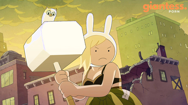 【Giantess Growth 巨大娘 女巨人】Adventure Time: Fionna and Cake - Giant Fiona Scene (4K Remaster)