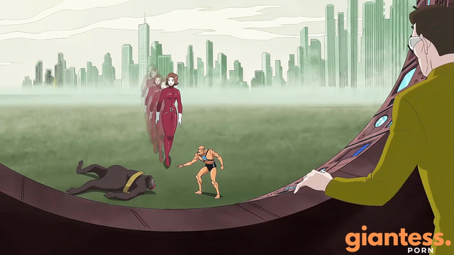 【Giantess Growth 巨大娘】Elasti-Girl Scenes - DC Nation | Doom Patrol Shorts (4K Remaster)