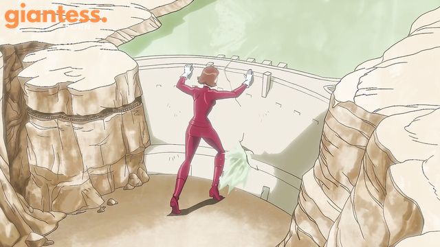 【Giantess Growth 巨大娘】Elasti-Girl Scenes - DC Nation | Doom Patrol Shorts (4K Remaster)