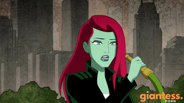 Poison Ivy Giantess Growth Scene - Harley Quinn TV Series (4K Remaster) 巨大娘