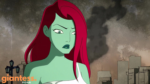 Poison Ivy Giantess Growth Scene - Harley Quinn TV Series (4K Remaster) 巨大娘