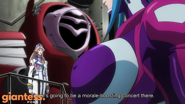 Macross Frontier - Giantess Klan Kang (4K Remaster) 巨大娘