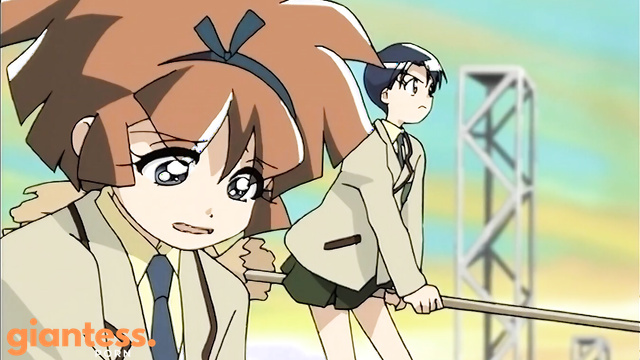 Giantess Akane - Magic User's Club - 魔法使いTai! 巨大娘 | HD Remaster