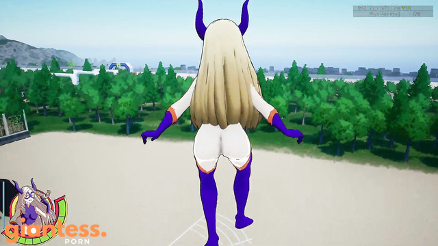 Mt. Lady Gameplay | "My Hero Academia: Beyond" Fan Game (Alpha Demo v0.053) 4K