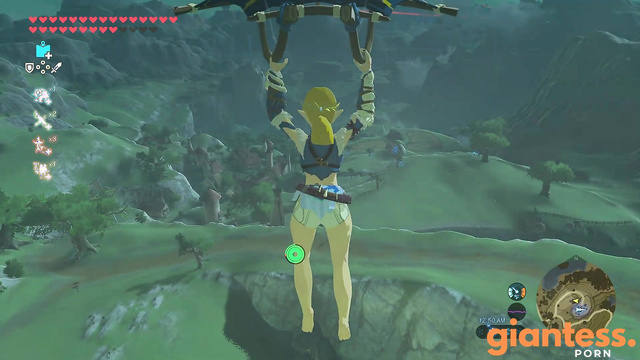 Giantess Zelda - Legend of Zelda Breath of the Wild [4K] [巨大娘]
