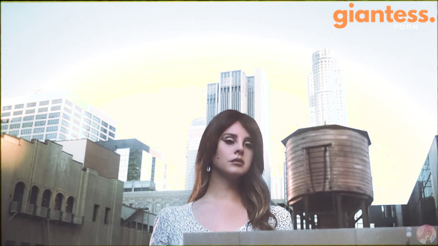 Giantess Lana Del Rey [4K Remaster] 巨大娘