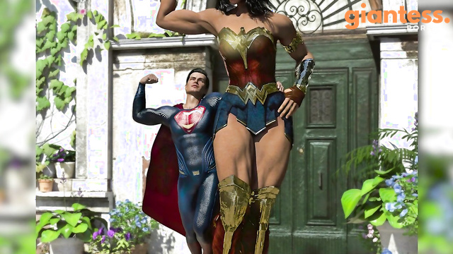 Giantess Hug Render Showcase for June 2021