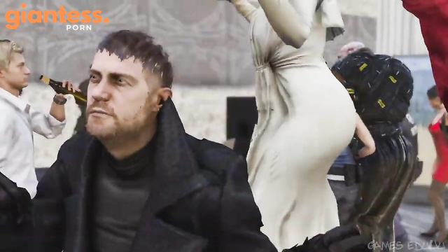 Resident Evil 8 Meme - Lady Dimitrescu, Nemesis, Mr. X, Leon and Jill Dancing