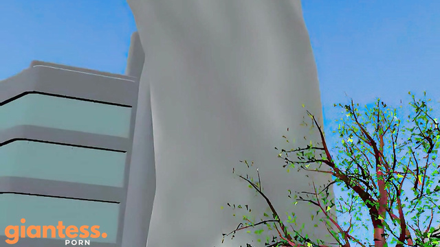 Giantess Growth 巨大娘 - Cassie City Stroll by Voluminous (2004)