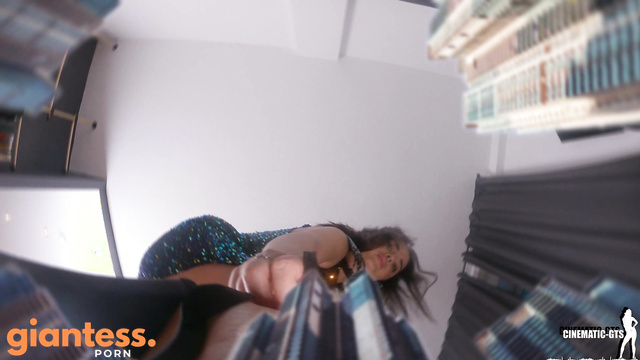 Cinematic GTS - Micro Cities against Mountains VFX feat Giantess Chiquitta