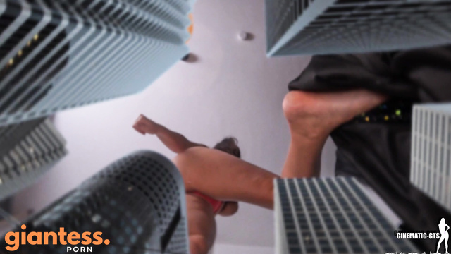 Cinematic GTS - Micro Cities against Mountains VFX feat Giantess Chiquitta