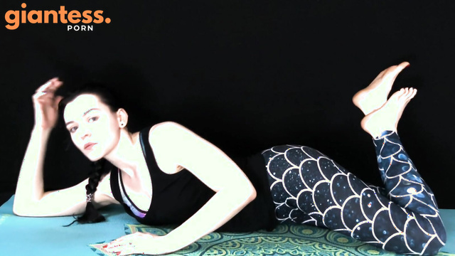 Fallen Feet – Sweaty Giantess Shrinks Little StepBrother To Punish Him