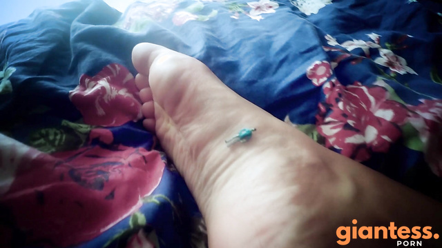 Tasty Human Tiny Foot Slave