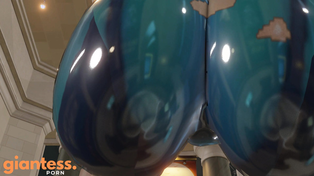 BG3D - Samus Aran Wikitroid Giantess Growth Animation