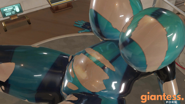 BG3D - Samus Aran Wikitroid Giantess Growth Animation