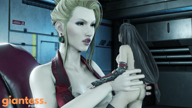 BG3D - Scarlet and Tifa Lockhart FF VII Remake Giantess Growth Giantess