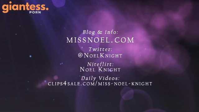 Miss Noel Knight – Giantess Mouth