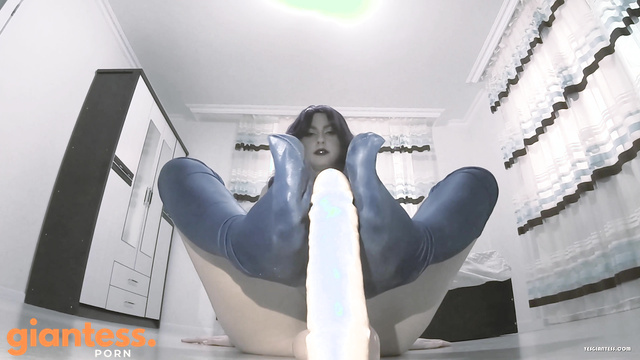 Spooky Boogie - You Almost Drowned in Giantess Squirt While She Rubbing Her Asshole