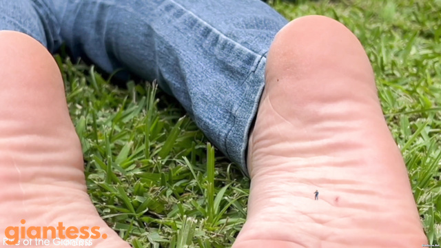 Rise Of The Giantess - Shrunken And Stepped On New Perfect Soles And Toes