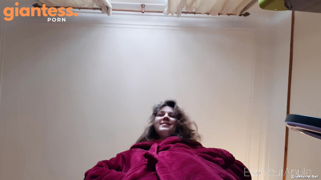 POV Humiliation: Tiny Man Bullied by an Angry Giantess In a Ruby Coat