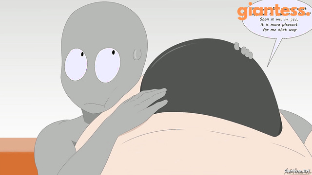 Ant Armor - Blonde Giantess Lady of Trampling Smashing Her Victim