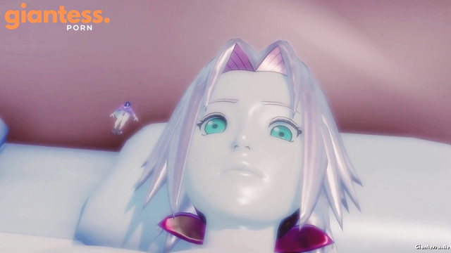 Ant Armor - Sakura The Giantess Swallowed Tiny Intruder And Insert Him In Pussy