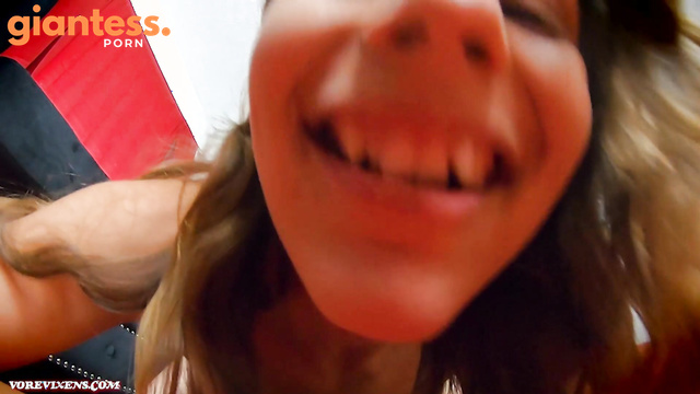 Vore Vixens - Little Pervert Slave’s Shrinking Date With Giantess Luna Vera